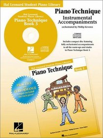 Piano Technique Book 3 - CD: Hal Leonard Student Piano Library