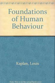 Foundations of Human Behaviour