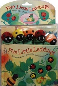 Five Little Ladybugs With Hand Puppet