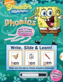 Write, Slide & Learn! SpongeBob Squarepants Phonics