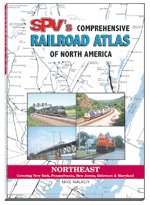 Railroad Atlas of North America: Northeast (2007 revised) (SPV's Comprehensive RR Atlas of North America, 19)