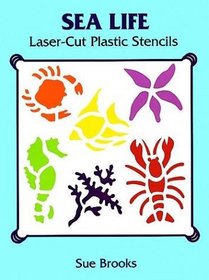 Sea Life Laser-Cut Plastic Stencils (Laser-Cut Stencils)