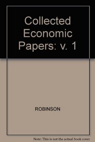 Collected Economic Papers: v. 1