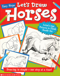 Let's draw horses (Easy steps)