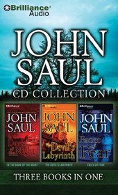 John Saul CD Collection 4: In the Dark of the Night, The Devil's Labyrinth, Faces of Fear