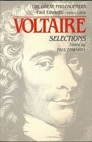 Voltaire: Selections (Great Philosophers)