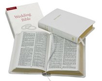 KJV Wedding Bible White Imitation KJ12W