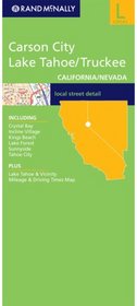 Rand Mcnally Carson City Lake Tahoe/Truckee: California / Nevada (Rand McNally Folded Map: Cities)