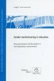 Gender Mainstreaming in Education: Recommendation Cm/Rec(2007)13 and Explanatory Memorandum (2009)