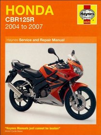 Honda CBR 125R Service and Repair Manual: 2004 to 2007 (Haynes Service and Repair Manuals)