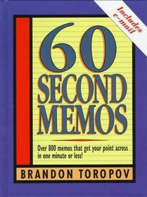 60 Second Memos