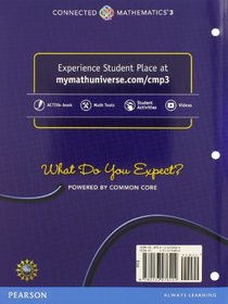 CONNECTED MATHEMATICS 3 STUDENT EDITION GRADE 7 WHAT DO YOU EXPECT? PROBABILITY AND EXPECTED VALUE COPYRIGHT 2014