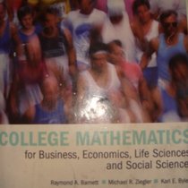 College mathematics for Business, Economics,Life Sciences and Social Sciences (college mathematics)