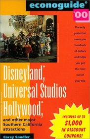 Econoguide '00 Disneyland, Universal Studios Hollywood: And Other Major Southern California Attractions (Econoguides, 2000)