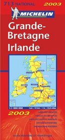 Michelin Great Britain & Ireland Map