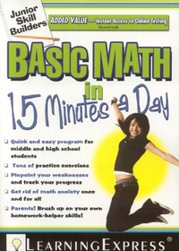 Basic Math in 15 Minutes a Day: Junior Skill Builder (Junior Skill Builders)