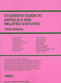 Students' Guide to Article 9 and Related Statutes, 3d