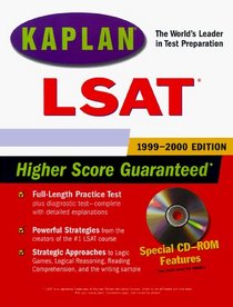 Kaplan LSAT 1999-2000 with CD-ROM