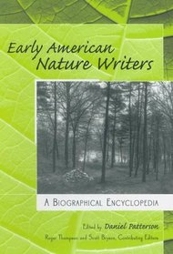 Early American Nature Writers: A Biographical Encyclopedia