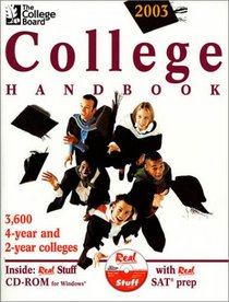 The College Board College Handbook 2003: All-new fortieth edition