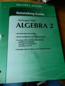 Algebra 2 Notetaking Guide Teacher's Edition