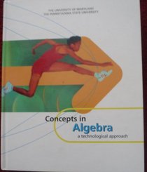 Concepts in Algebra : A Technological Approach