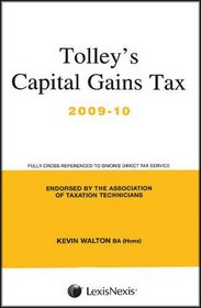 Tolley's Capital Gains Tax 2009-10: Main Annual