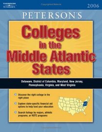 Regional Guide: Middle Atlantic 2006 (Peterson's Colleges in the Middle Atlantic States)