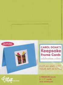Carol Doak's Keepsake Frame Cards - Celebration Colors