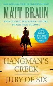 Hangman's Creek / Jury of Six: Western Double (Luke Starbuck Novels)