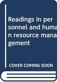 Readings in Personnel and Human Resource Management, Second Edition (West Series in Management)
