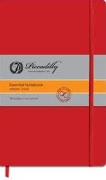 Red Essential Notebook-Small-Ruled-Hardcover