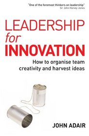 Leadership for Innovation: How to Organize Team Creativity and Harvest Ideas