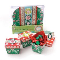Jolly Holiday Favor Boxes by Betty Anderson: Everything you need to package perfect party treats