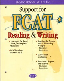 Support for FCAT Reading & Writing Grade 3 (Houghton Mifflin Reading)