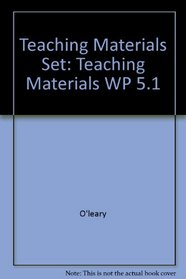 Teaching Materials Set: Teaching Materials WP 5.1