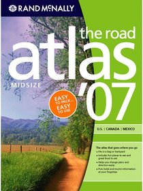 Rand Mcnally 2007 Road Atlas Midsize (Rand Mcnally Road Atlas Mid Size)