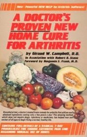 Doctor's Proven New Home Cure for Arthritis