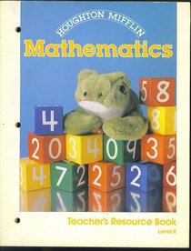 Houghton Mifflin Mathematics, Level K, Teacher's Resource Book