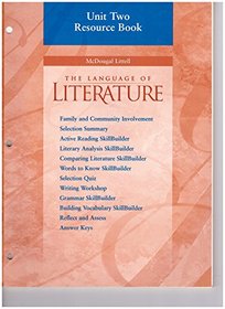 The Language of Literature: British Literature: Vocabulary Transparencies and Copymasters