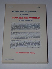 God and the world,