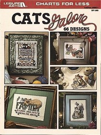 Cats Galore  (Leisure Arts #2821) (Charts for Less)
