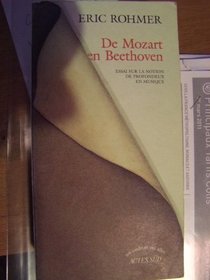 De Mozart en Beethoven: Essai sur la notion de profondeur en musique (Un endroit ou aller) (French Edition)