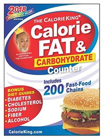 The CalorieKing Calorie, Fat & Carbohydrate Counter 2018 Larger Print edition