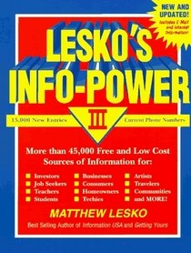 Lesko's Info-Power (Lesko's Info-Power)