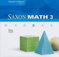 Saxon Math 3, Volume 1