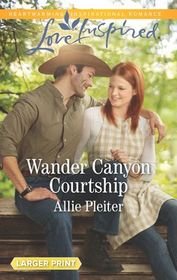 Wander Canyon Courtship (Matrimony Valley, Bk 3) (Love Inspired, No 1222) (Larger Print)