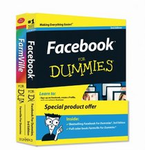 Facebook For Dummies, 3rd Editon + Farmville For Dummies - Book Bundle