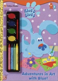 Adventures in Art with Blue (Paint Box Book)