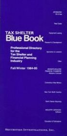 Tax Shelter Blue Book Fall/Winter 1984-85